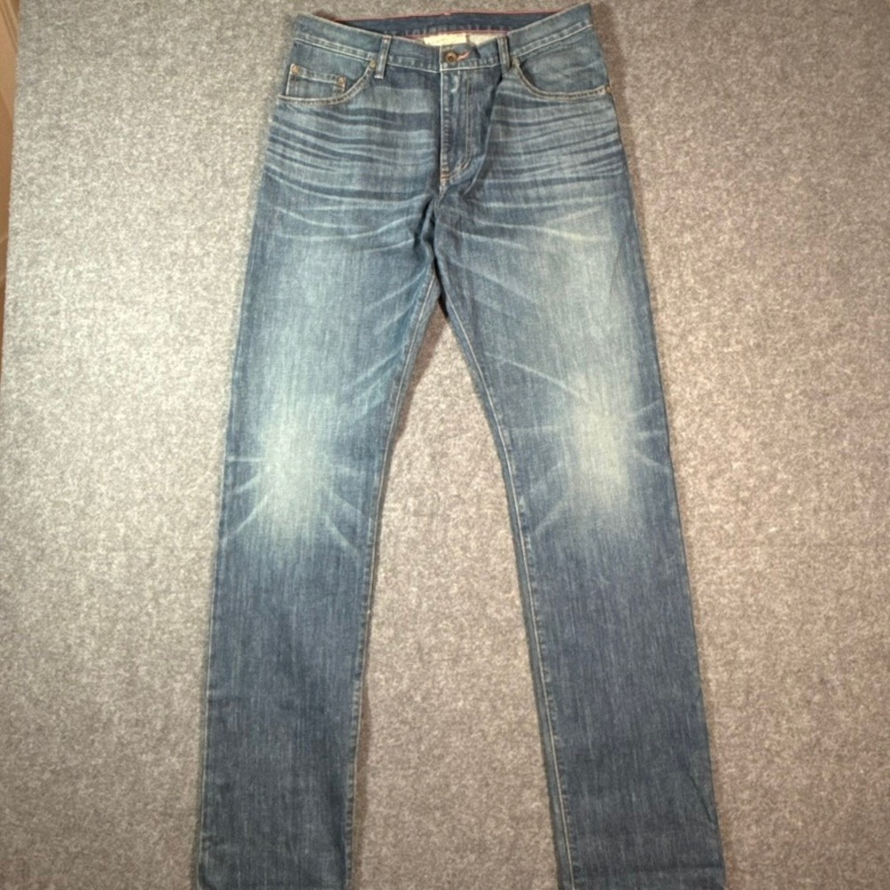 Raleigh Denim Workshop Alexander Work Fit Jeans Mens 31x35 Blue America Made NWT